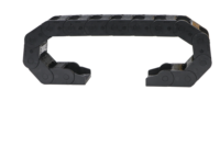 Tipo de puente Abierto de ambos lados Protector de cable de PVC, cable de remolque de nylon (Serie N35)