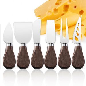 <b>Cheese</b> Spreader <b>Knives</b> <b>Set</b> Butter Spreader <b>Cheese</b> <b>Knife</b> <b>Set</b> with Wooden Handle Spreader <b>Knife</b> <b>Set</b> for Charcuterie Accessories - Product Image 1