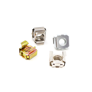 Écrou à <span class=keywords><strong>cage</strong></span> flottant à serrage carré en acier au carbone zingué, écrou à <span class=keywords><strong>cage</strong></span> en acier inoxydable pour châssis de cabinet - Product Image 4