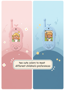 Walkie Talkie de Video Recargable <span class=keywords><strong>para</strong></span> Niños con Función de Videollamada Bidireccional, Intercomunicador <span class=keywords><strong>para</strong></span> Padres e Hijos de 0-1.5 km, Juguete IP - Product Image 6