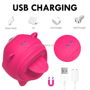 セイクノーブ大人の乳首刺激膣クレイジーリッカー魔法の舌バイブレーター女性のためのセックスおもちゃ - Product Image 3