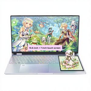 Nouvel <span class=keywords><strong>Ordinateur</strong></span> Portable Tactile IPS Double Écran 15,6 pouces (15,6+7) N150, 32 Go de RAM, SSD 64 Go-2 To – Idéal pour <span class=keywords><strong>Étudiant</strong></span>s et Professionnels – Vente en Gros - Product Image 4