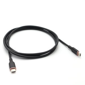 PD 60W 100W <b>Type</b> <b>C</b> to <b>Type</b> <b>C</b> USB <b>Cable</b> Soft TPE with Data Transfer Function and Fast <b>Charge</b> for All Kinds of Phone Support OEM - Product Image 1