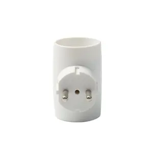 3 way plug adapter ac power 220v outdoor schuco extension socket adapter