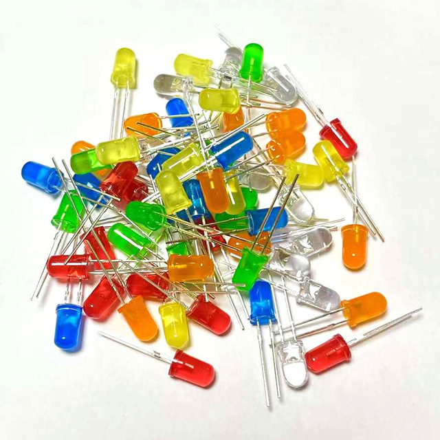 LED Lamp Warm White and Blue Emitting Green Red for Display Screen