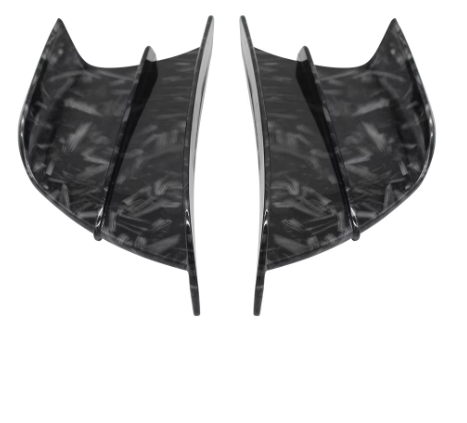 Motivo di forgiatura nero brillante