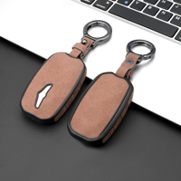 Étui de protection en cuir TPU pour clé de voiture Genesis G80/G70/G90 2023-2025 – Sac à clé de voiture en cuir populaire pour télécommandes intelligentes – Accessoires