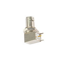 BNC Femelle Angle Droit pour PCB Mount Q9 Socket Coaxial Soudé BNC Connecteur