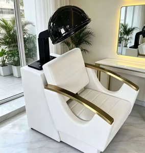 Station de séchage capillaire professionnelle avec miroir, design à capot chaud/froid, ergonomique, monoplace, pour salon de coiffure, centre commercial, chambre à coucher - Product Image 6