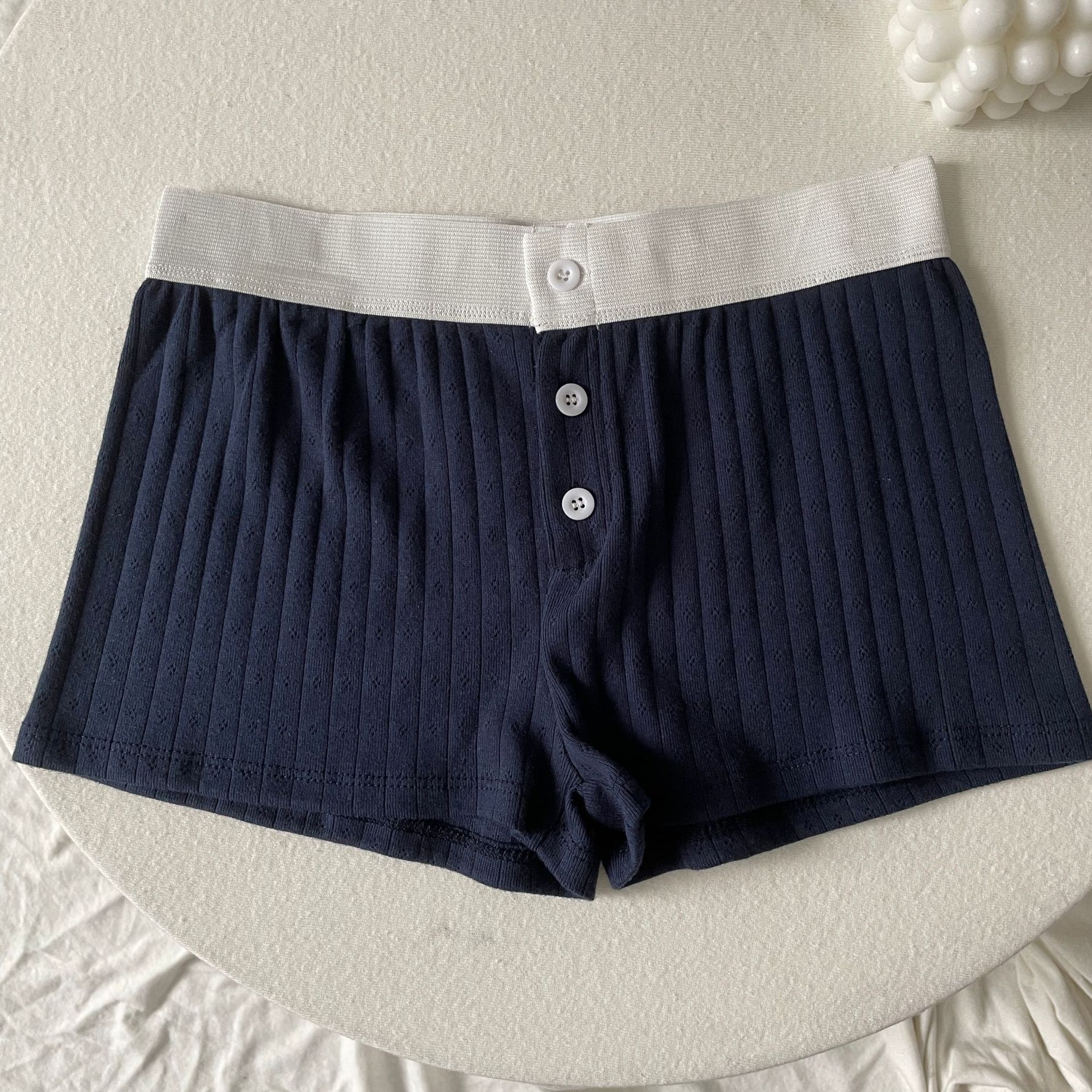 navy blue--shorts