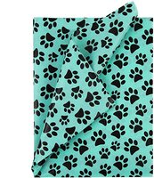 Papier d'emballage avec motif de patte de chiot, 50 pièces, pour la livraison cadeau, emballage de papier