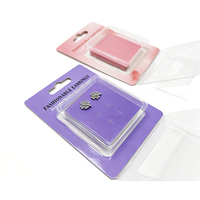 Emballage en blister thermoscellable en plastique recyclable de luxe avec carte imprimée pour l'emballage de bijoux et de boucles d'oreilles, emballage écologique
