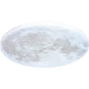 Moderne LED Mond Decken leuchte Indoor Luxus Art Deco Wandbild Wand leuchten Wohnzimmer Hintergrund Schlafzimmer für Home Decoration