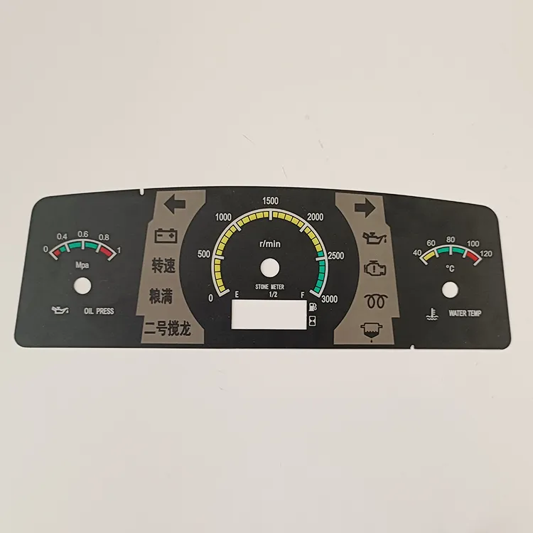 Dijital pano paneli yüksek kaliteli yüz plakası sanal otomatik metre takometre kilometre araba Dashboard
