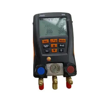 testo 549 Two temperature-compensated pressure sensors entry-level digital manifold Refrigerant meter