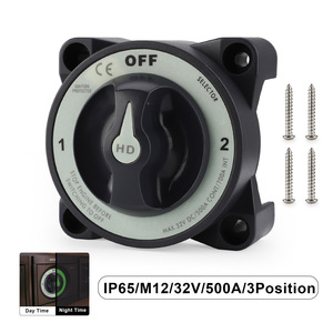 Blue Sea HD Series 11003HD 3 Position Ignition Switch For RVs <b>Yachts</b> Trucks - Product Image 2