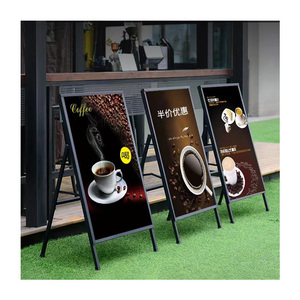 Rts nhà máy chất lượng nhanh chóng cung cấp cửa hàng giảm giá Hội Đồng Quản trị <span class=keywords><strong>LED</strong></span> <span class=keywords><strong>menu</strong></span> ánh sáng Hộp <span class=keywords><strong>menu</strong></span> 60*90cm a-hình dạng đứng - Product Image 2