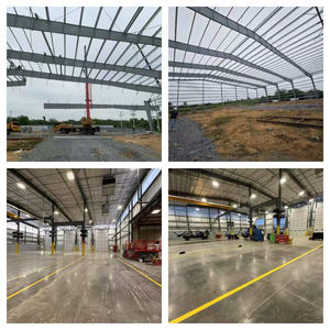 ชุดก่อสร้างโครงสร้างเหล็กสำเร็จรูปสำหรับการใช้งานที่หลากหลายคลังสินค้าขนาดใหญ่การประชุมเชิงปฏิบัติการโรงเก็บของและโรงเก็บเครื่องบิน - Product Image 6