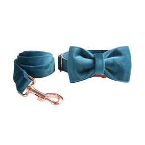 Suministros para mascotas Colorido Terciopelo Hebilla de metal Collar de perro Suave Fantasía Mejor calidad Collares para mascotas Correas - Product Image 5