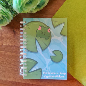 Haute qualité personnalisé kawaii a5 papeterie clair auto-adhésif libération papier haut modèle habiller autocollant <span class=keywords><strong>livre</strong></span> pour porte-cartes en pvc - Product Image 5