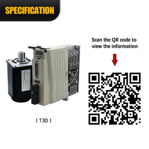 Servomotor HLTNC 80ast 220V 750W 3000RPM 2.4N.<span class=keywords><strong>m</strong></span> 3000RPM T3D-L20A-RABN <span class=keywords><strong>Motor</strong></span> AC con Servoaccionamiento para Actuador - Product Image 4