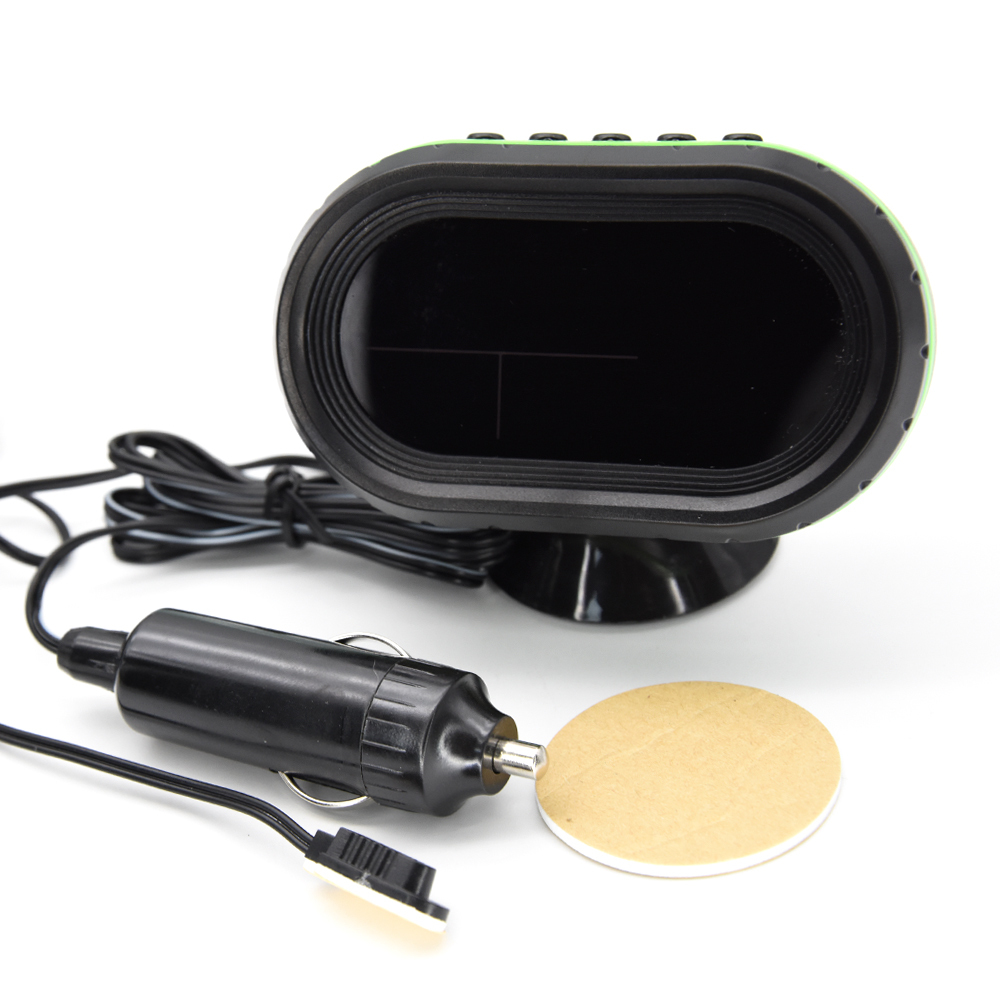Voltmètre Et Thermomètre 2 En 1, Affichage Numérique Voiture Batterie Tension Jauge De Temperature Moniteur Testeur Metre Dc 12 V 24 V 81218809
