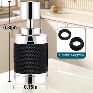 360 ° Universal Rotation Kitchen Faucet Nozzle with Filter 3 Spray Modes High <b>Pressure</b> Water Saver Bubble Faucet Extender - Product Image 2