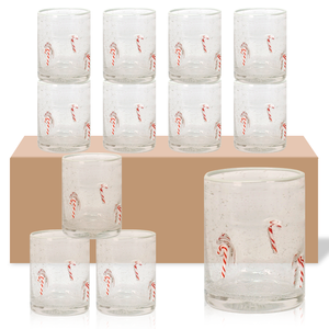 Vasos de Vidrio de Lujo para Velas, Vasos para Bebidas con Diseño Navideño, Cristalería para Decoración de Bodas - Product Image 4