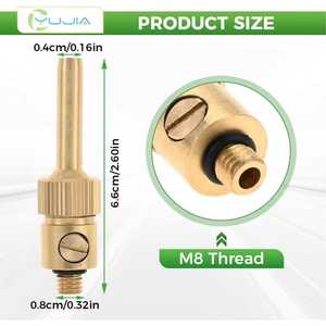 Outdoor Brass Adjustable Atomization <b>Garden</b> Sprinklers <b>Pool</b> Heads Curtain Nozzles - Product Image 5