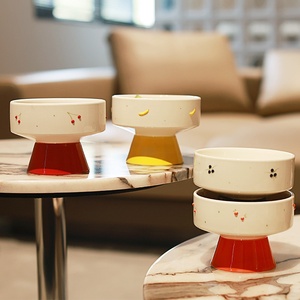 Bandeja de Servir Frutas Estilo Nórdico, de Lujo Ligero y Retro, para Mesa de Centro, Exhibición de Frutos Secos y Dulces - Product Image 1