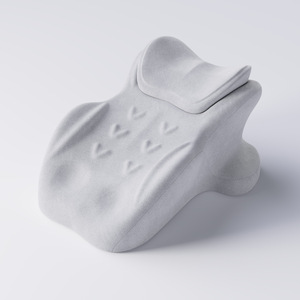 升级版记忆海绵侧睡枕，带手机垫，异形腿部支撑，适合床边靠背躺卧，提供舒适感 - Product Image 2