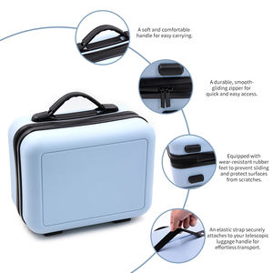 Gran oferta OEM Kids Cosmetic Travel 33*24*15cm Case Portable Children's Hand Carry Equipaje Alta calidad Mini ABS Trolley <span class=keywords><strong>Maleta</strong></span> - Product Image 2