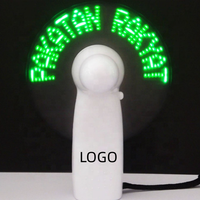 Ventilatori LED Portatili Programmabili con Messaggio Personalizzato, Display Logo per Matrimoni e Concerti, Ventilatore Pubblicitario Luminoso