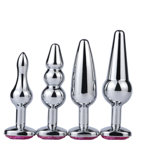 Plug Anale in Metallo Carino, Giocattoli Erotici per <span class=keywords><strong>Sesso</strong></span> Anale per Donne e Uomini, Giochi Sessuali, Butt Plug per Coppie, Prodotti per Adulti - Product Image 2