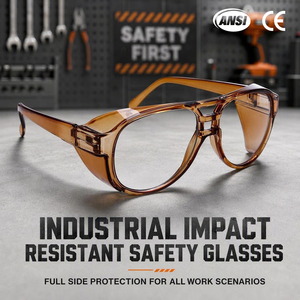 <span class=keywords><strong>Occhiali</strong></span> di Sicurezza con Lenti Avvolgenti Resistenti per Protezione Personale, Uso Industriale e Edile - Product Image 1