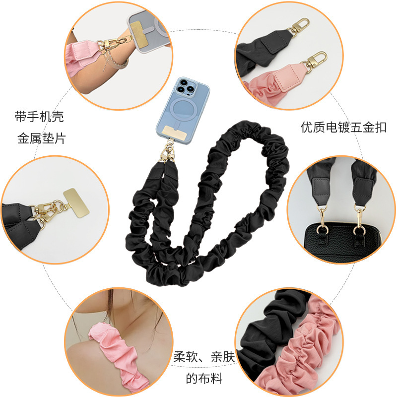 Fashion Women Long Crossbody Lanyard Anti Lost Pendant Creative Neck Strap Image 3