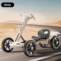 Nouveau modèle de kart électrique pour enfants, alimenté par une batterie 6V, avec musique et lumières LED, kart pour enfants