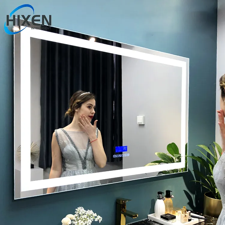 Hixen Smart Mirror Defogger Hotel Bluetooth Smart Bad Touch Spiegel LED-Spiegel für Haus