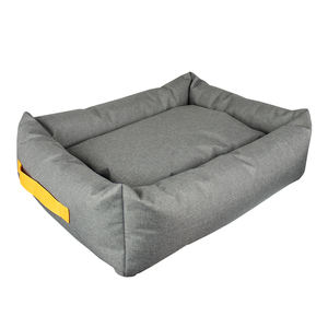 سرير حيوانات أليفة شتوي مقاوم للماء من القطيفة والدنيم مع نمط حيواني للبيع بالجملة - Product Image 5