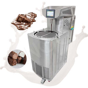 HNOC portátil de acero inoxidable pequeña máquina de fusión de chocolate Triple rueda temperamento de chocolate - Product Image 1