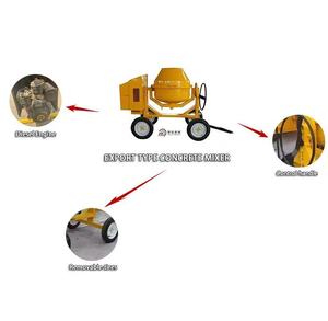 Mini 350L 500L 250kg xi măng <span class=keywords><strong>Mixer</strong></span> điện diesel xăng máy trộn bê tông với thép xây dựng cho ngành công nghiệp xây dựng - Product Image 2