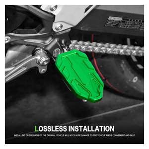 Pedane Espandibili in Alluminio per Moto Z650 Z900 SE <span class=keywords><strong>650</strong></span> H2 SX Versys-X 300 250 - Product Image 6