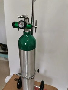 Soutien d'usine bouteille de gaz d'oxygène en aluminium médical personnalisé bon prix réservoir d'oxygène portable série Dot Me - Product Image 2