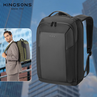 Mochila para Portátil de Negocios, Duradera, con Logotipo Personalizado, de Poliéster, Impermeable, para Viajes, Trabajo, Unisex, 20L