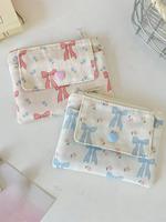 BESTELLA petite carte sac pochette fermeture éclair porte-monnaie carte d'identité double couche carte bancaire Logo personnalisé cadeau