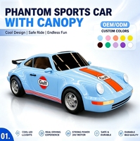 Voiture électrique 2500W pour enfants, modèle classique de voiture de course sportive, alimentée par batterie, pour parcs d'attractions et aires de jeux, vente en gros