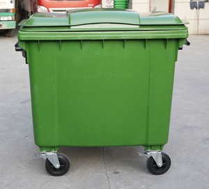 UV resistance 1100 litre waste bin outdoor garbage bin