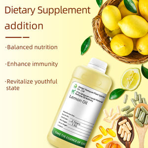 食品グレードのレモンオイルハラール証明書オメガ3ラピッドリリースソフトジェルFDA証明書レモンオイルフレーバーは肌の健康を促進します - Product Image 3