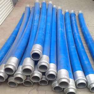 Tuyau de refoulement en caoutchouc tressé en fil d'acier, 4 couches, haute résistance pour pompe à béton, résistant à l'huile, à l'abrasion et à haute pression - Product Image 1