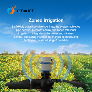 Agricultural Irrigation Digital T Coupling Solar Powered 4G Tee <b>Ball</b> Smartphone Control Automatic Control Three Way <b>Smart</b> Phone - Product Image 1